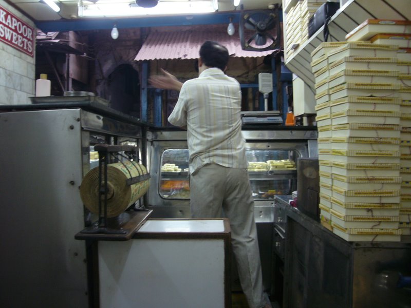 Mr. Kapoor. Some of the bestest sweets in Paharganj.
